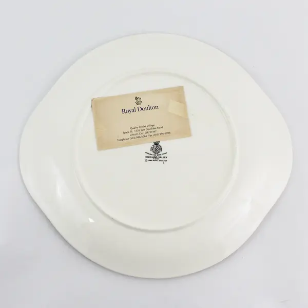Royal Doulton Highland Valley Handled Bone China Cake Plate