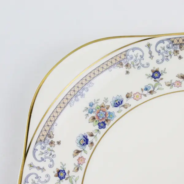 Royal Doulton Highland Valley Handled Bone China Cake Plate