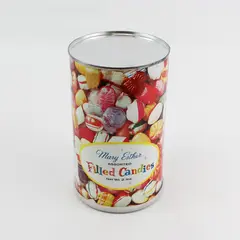 Vintage 1960s Mary Esther Candy Tin Empty Assorted Filled Candies JC Penney