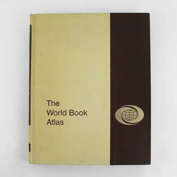 Vintage The World Book Atlas 1973 Hardcover - Rand McNally & Co.