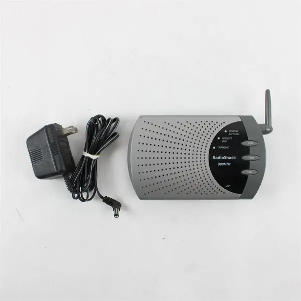 RadioShack 900MHz Wireless Intercom w/Audio & Weather Radio Input - Untested