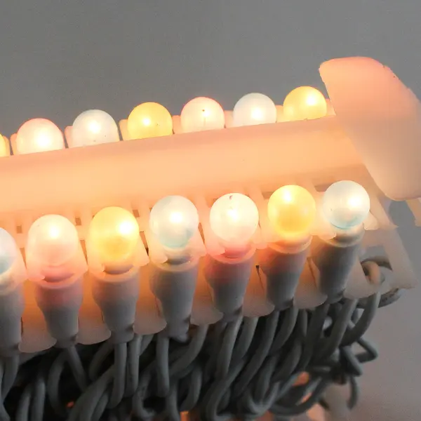 4 Strands Of 48 Pastel Colored LED Lights For Easter Birthdays  Weddings Etc.