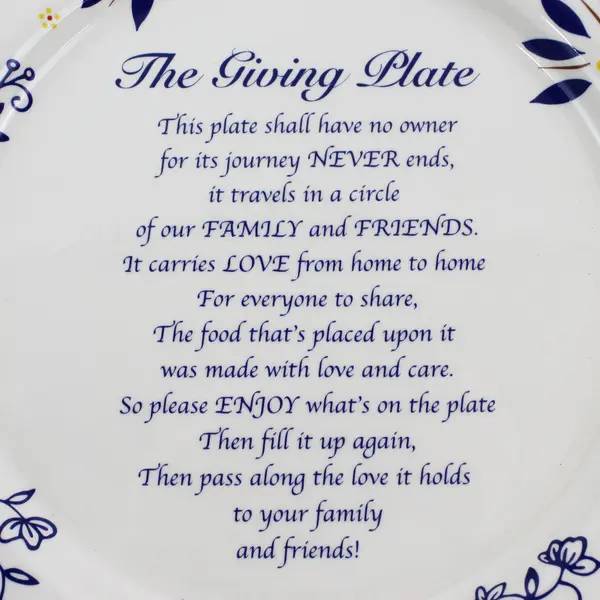 Temptations The Giving Plate Christmas Holidays 12.25" 