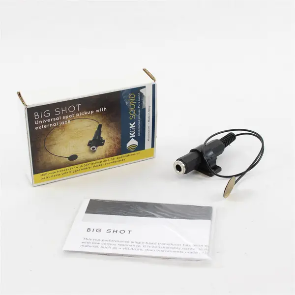 K&K Sound Bug Big Shot Guitar Pickup w/ External Jack