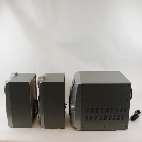 RCA RS 2650 Stereo AM/FM Radio/5 Disc CD/Cassette Shelf System Tested