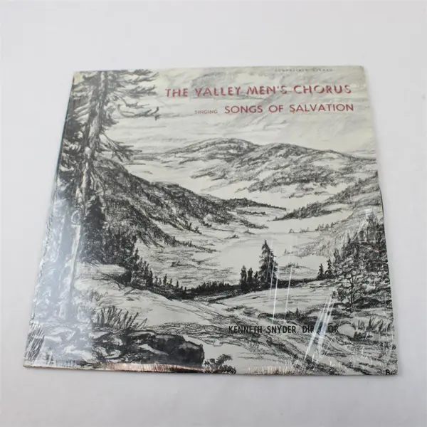 The Valley Men's  Chorus singing  Songs of Salvation 12" Vinyl Record