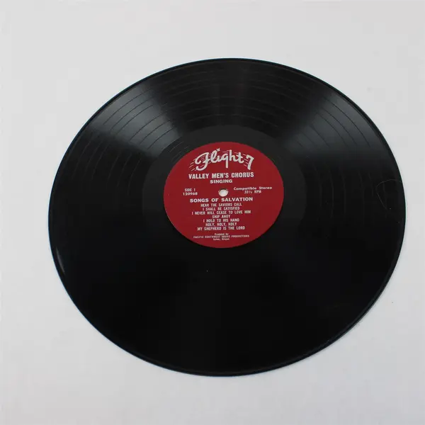 The Valley Men's  Chorus singing  Songs of Salvation 12" Vinyl Record