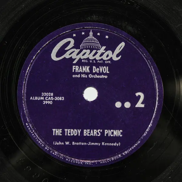  Teddy Bear's Picnic I'm a Little Teapot 10" Shellac Record