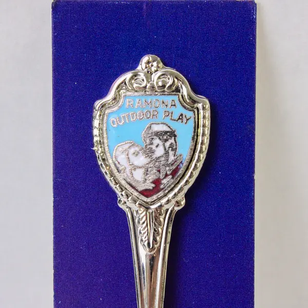 Lot of 2 Universal Studios Ramona Demi-Tasse Souvenir Spoons