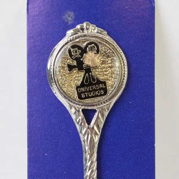 Lot of 2 Universal Studios Ramona Demi-Tasse Souvenir Spoons