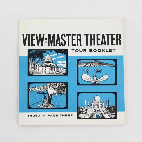 Vintage GAF Sawyer's View-Master Theater Tour Booklet