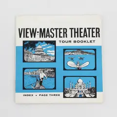 Vintage GAF Sawyer's View-Master Theater Tour Booklet