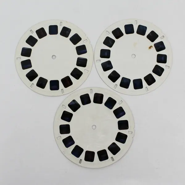 Lot Of 3 View-Master Demonstration Reels Scenic Picture Tour DR46 DR49 DR55
