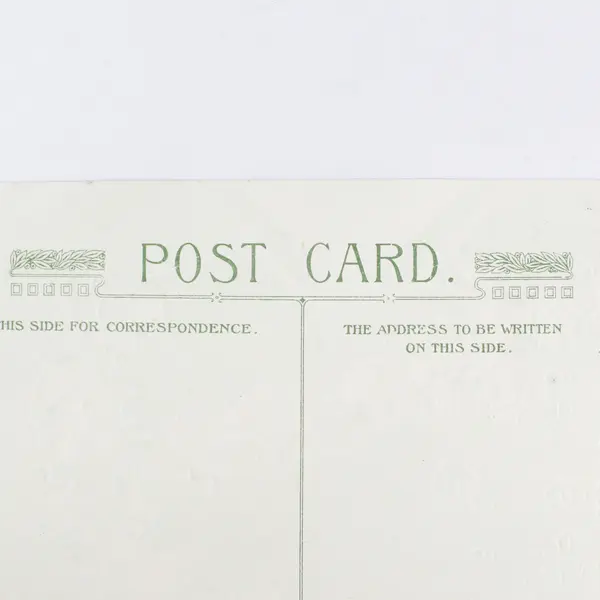 1911 With Best Christmas Wishes Anchor Of Holly John Winsch Embossed Postcard