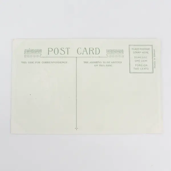 1910 A Joyful Christmas Snowy Mill Scene John Winsch Embossed Postcard Holly