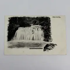Vintage Greetings From Ashland Ore The Ashland Falls Oregon Litho Postcard