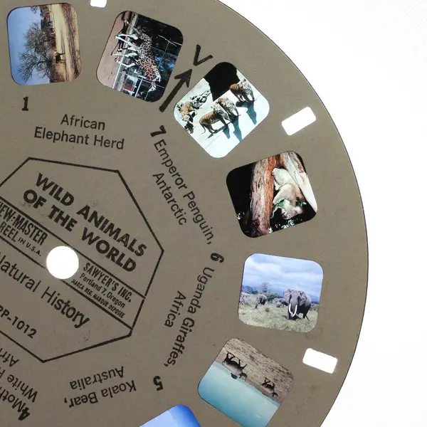 Lot Of 4 View-Master Scenic Picture Tour Mexico Europe People Of Other Lands