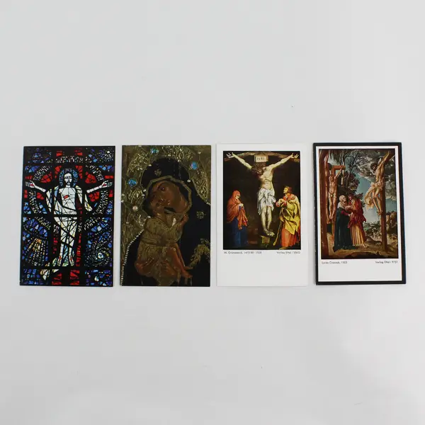 Lot of 12 German Funeral Memorial Holy Cards 1940s-1990s Berhausen