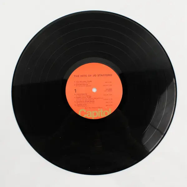The Hits Of Jo Stafford - 12" Vinyl Record