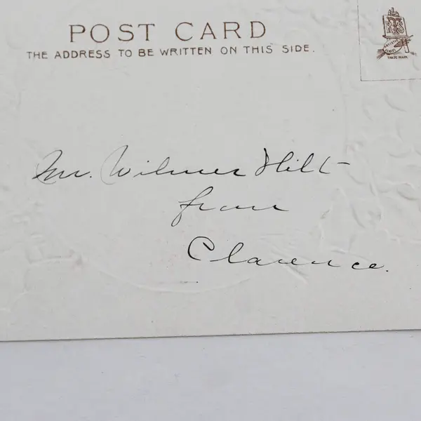 Vintage Merry Christmas Greetings Tuck & Sons Holly Series Postcard