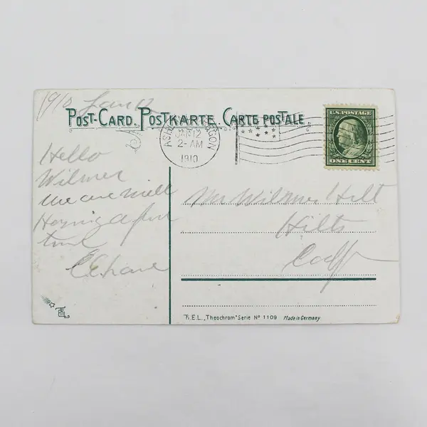 1910 Have They Fluttered From Heaven Babies With Wings Postcard Ashland Oregon