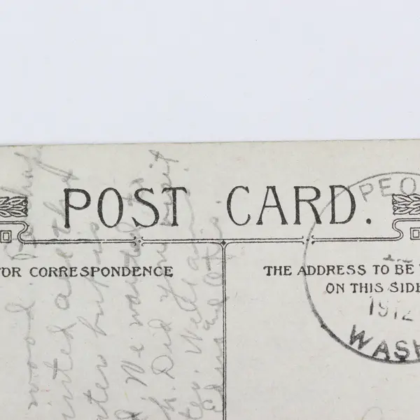 Vintage Ties Of Friendship Woven Strong Rose Postcard 1912
