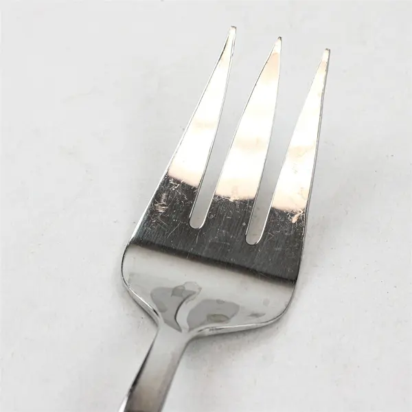 Lot of 2 Meridian by Dansk 18/10 Stainless 3-Tined Serving Forks