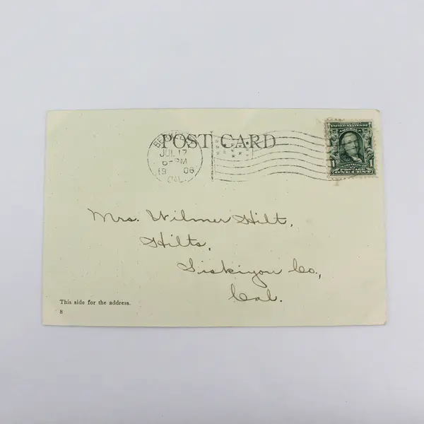 Football Players Statue University Of California Berkeley Litho Postcard 1906