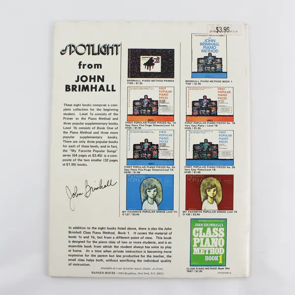 Vintage V.I.P. Very Important Piano Solos 1960's Vintage Sheet Music Book