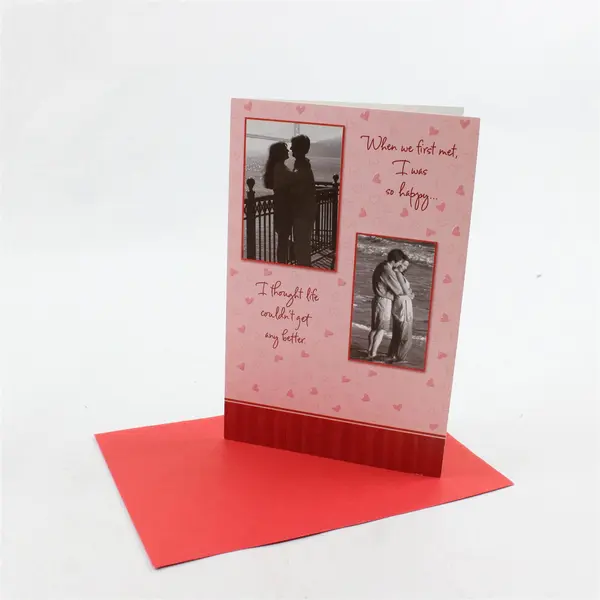 Lot of 4 Valentines Day Greeting Cards with Envelopes UNUSED