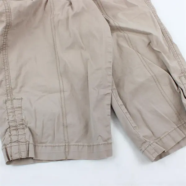 Lee Solid Beige/Khaki Relaxed Fit Knee Length Pants Outdoor Women's Size 10 M