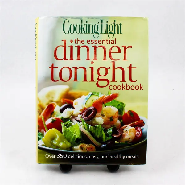 Cooking Light The Essential Dinner Tonight Cookbook 2009 Hardcover Dust Jacket