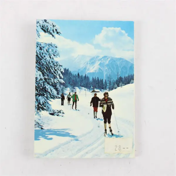 Vintage Winter Postcard Book Seefeld Tirol Austria - Topographical