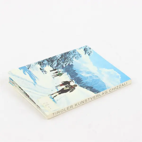 Vintage Winter Postcard Book Seefeld Tirol Austria - Topographical