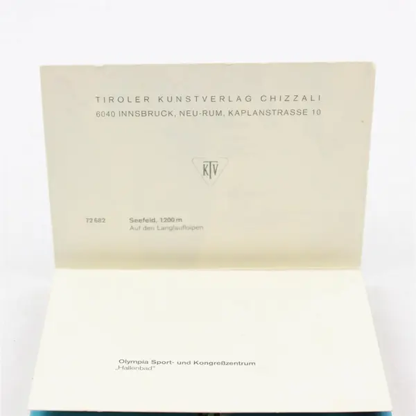 Vintage Winter Postcard Book Seefeld Tirol Austria - Topographical