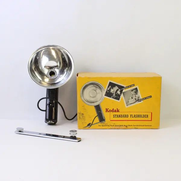 Kodak Standard Flash Holder w/ Box & Directions - Untested, Used