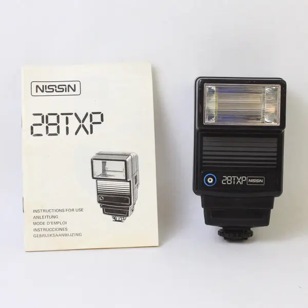 Nissin 28TXP Flash and Manual - Used Parts/Reference Guide