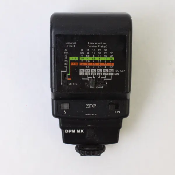 Nissin 28TXP Flash and Manual - Used Parts/Reference Guide