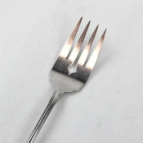 Two Chateau Serving Forks (Glossy, Stainless)  by Oneidacraft 