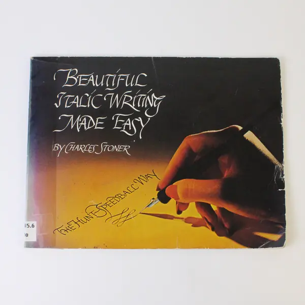 Beautiful Italic Writing Made Easy by Charles Stoner 1977 Paperback