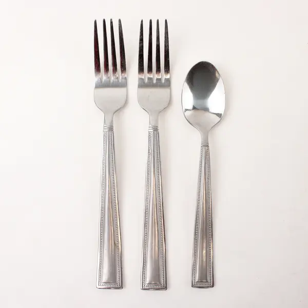 Three INS503 International Silver Flatware Pieces - 2 Dinner Forks, 1 Teaspoon