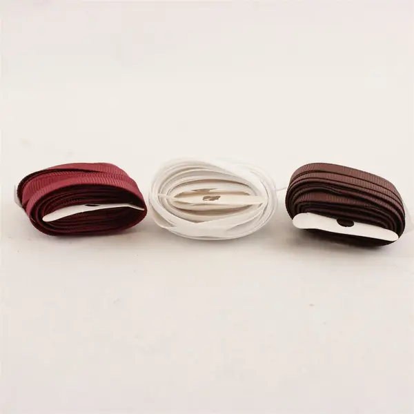Lot of 3 Bucilla Pure Silk Ribbon Embroidery & 3 Unbranded Ribbons On Card 
