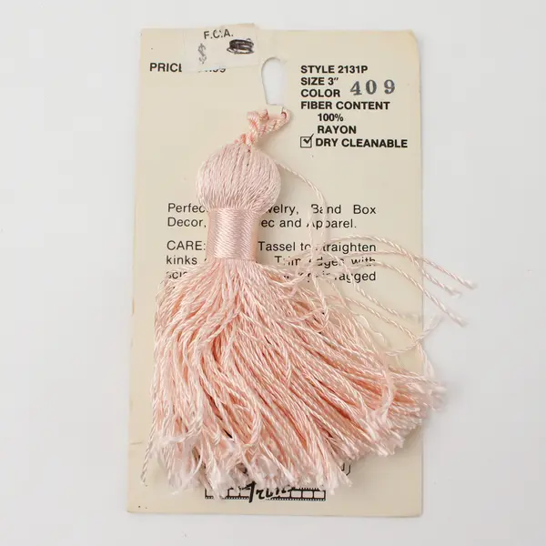 Lot of 3 Hollywood Trims Tassels, & 1 Planet Earth Silk Skein, All New