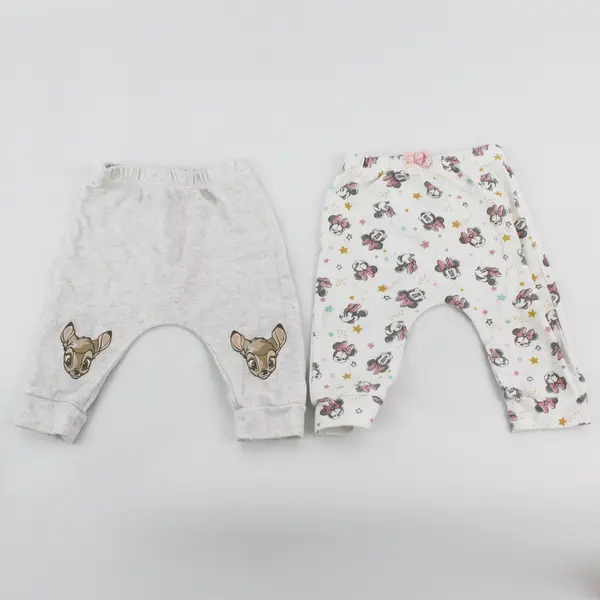 Lot of 6 Disney Pink & White Baby Girls' Clothes Size 0-3 Months