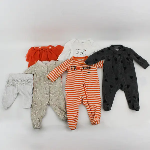 6 Piece Mixed Lot Baby Clothes Size 3 Months