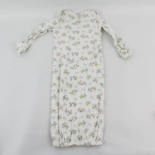 Lot of 3 Carter's Simple Joys Baby Girls' Nightgowns Size 0-3 Months
