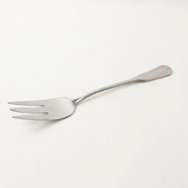 Lot of 2 Stainless Plymouth Rock By Oneida Serving Forks