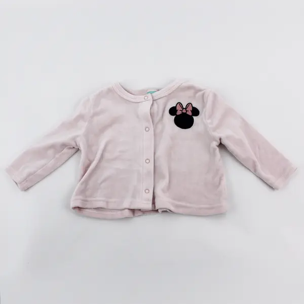 3 Pc Lot Disney Minnie Mouse Pink & White Baby Girls' Clothes Size 3-6M