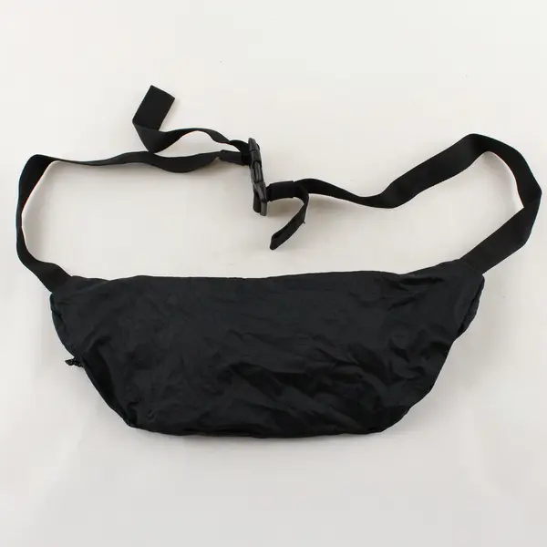 Columbia Solid Black Color Lightweight Packable Fanny/Hip Pack Zipper Closures