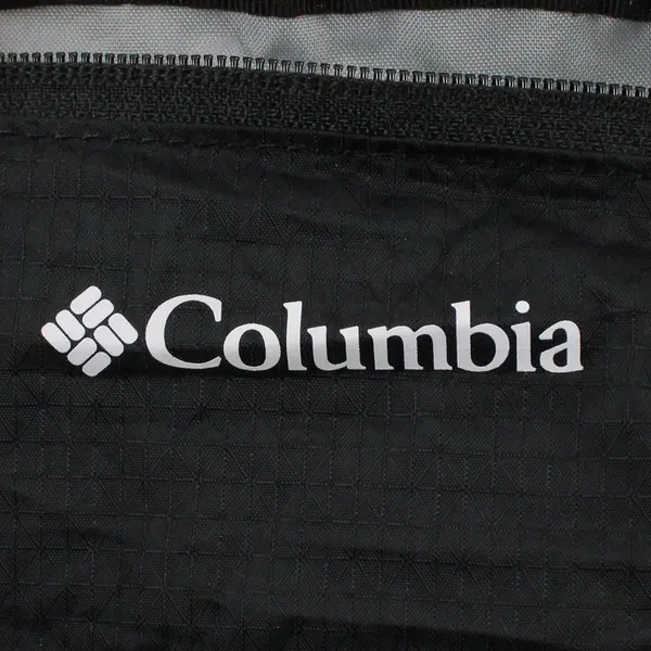 Columbia Solid Black Color Lightweight Packable Fanny/Hip Pack Zipper Closures